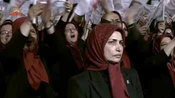 انتخاب خواهر مجاهد زهرا مریخی به عنوان مسئول اول در اجتماع بزرگ مجاهدین