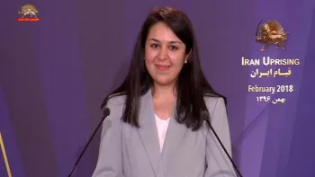سخنان دنیا جم در کنفرانس خیزش جوانان برای سرنگونی