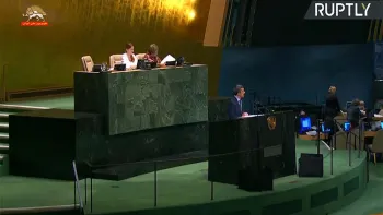 بن زاید آل نحیان وزیر خارجه امارات، دخالتهای رژیم ایران در کشورهای عربی را در سازمان ملل محکوم کرد