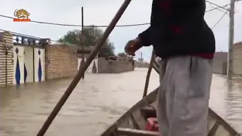 طغیان رودخانه های استان گلستان به ویژه گرگان رود و آق قلا در محاصره سیل