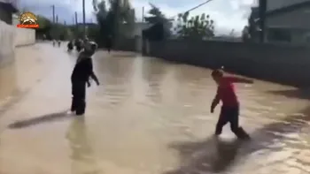 طغیان گرگان رود و وضعیت بحرانی آق قلا و بی عملی رژیم در شهرهای سیل زده