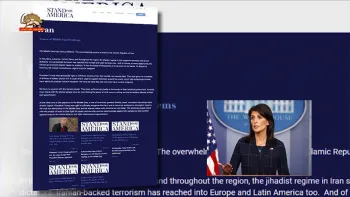 نیکی هیلی: منبع مشکلات در خاورمیانه رژیم ایران است که از دیکتاتورهای بیرحم حمایت می کند