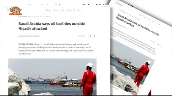 رویترز-اصابت پهپادهای مواد منفجره به ایستگاه نفت وعربستان این حمله را تروریستی خواند