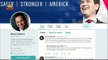سناتور مارکو روبیو-پاسخ سریع و نابودکننده در مقابل تلاش رژیم علیه کشتیرانی