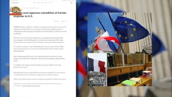 قضاییه فرانسه موافقت خود را با استرداد یک دلال رژیم به آمریکا اعلام کرد