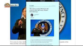 هشدار ژنرال کیت الکساندر نسبت به افزایش تروریسم سایبری رژیم