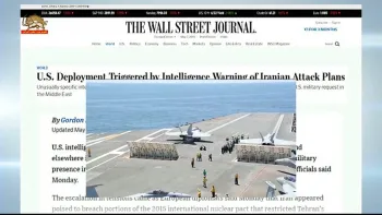 وال استریت ژورنال-اعزام ناو هواپیمابر به دلیل هشدار اطلاعاتی رژیم بود