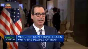 استیون منوچین: تحریم‌ها جواب داده است و با قدرت تحریم‌ها را به اجرا می گذاریم