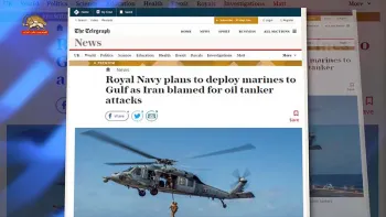 انگلستان نیروی ویژه تفنگدار دریایی به خلیج فارس اعزام می‌کند