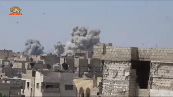 اورینت نیوز: هواپیماهای بشاراسد حومه ادلب را بشدت بمباران کردند