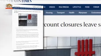 بانکهای سنگاپور به دلیل تحریمها حسابهای بانکی رژیم را مسدود کردند