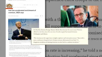 رویترز: هایکو ماس گفت وضعیت در منطقه بشدت انفجاری و بی‌نهایت جدی است