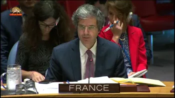 سفیر فرانسه در اجلاس شورای امنیت: نگرانی فرانسه در رابطه با عدم پایبندی فعالیتهای بالستیک رژیم
