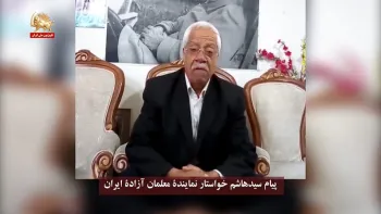 پیام سیدهاشم خواستار نماینده معلمان آزاده ایران