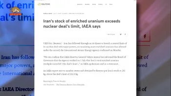 رویترز: آژانس انرژی اتمی تأییدکرد که رژیم از حد توافقنامه تجاوز کرده‌است