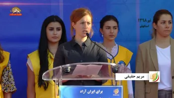مریم حقیقی: برغم سرکوب وحشیانه رژیم، مردم قهرمانانه ایستادگی کردند