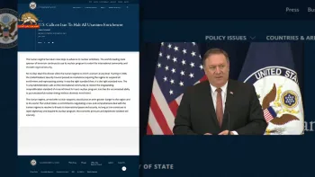 وزیرخارجه آمریکا: رژیم گامهایی برای پیشبرد جاه‌طلبهای اتمی برداشته‌است