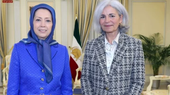 دورین روکماکر نمایندهٔ پارلمان اروپا ـ این هفته با خانم مریم رجوی درباره دموکراسی و حقوق برابر زنان گفتگو کردم