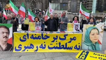 تظاهرات یاران شورشگر محکومیت احکام اعدام و موج اعدامهای فزاینده  توسط رژیم آخوندی