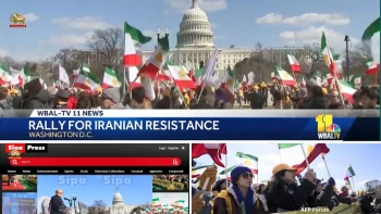 بازتاب بین‌المللی تظاهرات ایرانیان روز جهانی زن در واشنگتن 