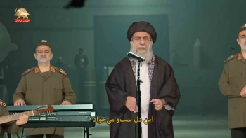 ترانه طنز - وصف حال ولی‌فقیه پابگور و سپاه هراسانش