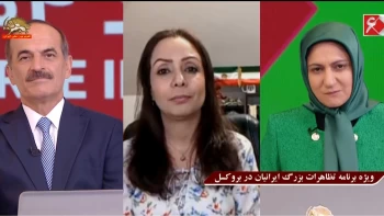 حضور پرشور ایرانیان از سراسر جهان در تظاهرات بروکسل