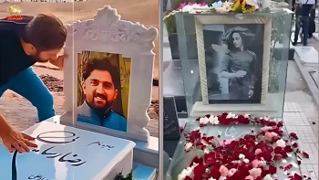 گرامیداشت شهیدان قیام - مهرشاد شهیدی و رضا رسایی