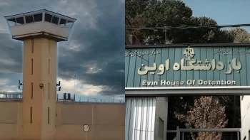 اعتراض زندانیان در اوین به یورش وحشیانه گارد به منظور انتقال دو زندانی برای اعدام