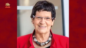 مراسم بزرگداشت خانم ریتا زوسموت رئیس پیشین پارلمان آلمان