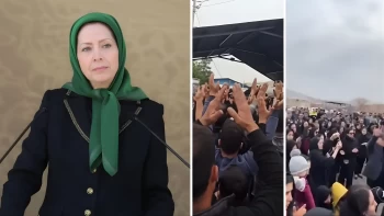 خانم مریم رجوی - گرامیداشت چهلمین روز شهادت قهرمانان قیام دی ۱۴۰۴