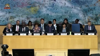 اجلاس شورای حقوق‌بشر در ژنو و تصویب قطعنامه در محکومیت حملات رژیم به کشورهای عربی