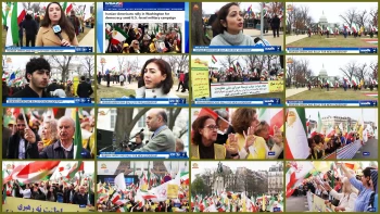 بازتاب جهانی تظاهرات ایرانیان در پاریس و واشینگتن؛ «زمان تغییر فرا رسیده است، به صدای مردم ایران گوش دهید»