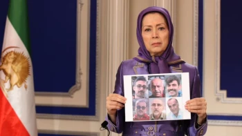 خانم مریم رجوی: درود به مجاهدان قهرمان محمد تقوی و اکبر دانشورکار که به‌دست دژخیمان دیکتاتوری دینی سربدار شدند