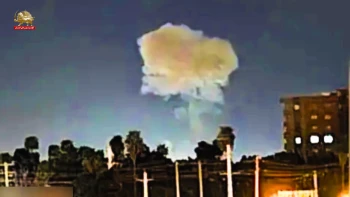 انفجارهای شدید در مشهد - پدافند هوایی رژیم آخوندی فعال شد