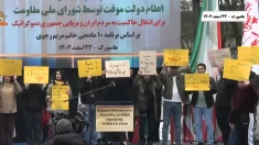 تظاهرات ایرانیان در هامبورگ-۲۳ اسفند ۱۴۰۴ - آکت جمعی جوانان