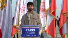 تظاهرات یاران شورشگر پاریس ـ ۱۶اسفند ۱۴۰۴ ـ سخنرانی آرمان حبیبی