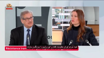 راه حل سرنگونی رژیم در خود مردم و مقاومت مردم ایران است