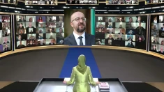 کنفرانس بین‌المللی آنلاین در حمایت از دولت موقت شورای ملی مقاومت ایران - قسمت اول - سخنرانی شارل میشل 