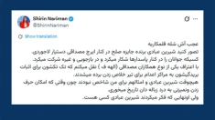 شیرین نریمان: عجب آش شله قلمکاریه