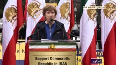 تظاهرات یاران شورشگر در مقابل کنگره آمریکا ـ واشینگتن ـ ۱۶اسفند۱۴۰۴ ـ سخنرانی کلر لوپز