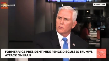 مایک پنس در گفتگو با فوربز: ایرانیان برای برپایی یک کشور آزاد و دموکراتیک آماده‌اند