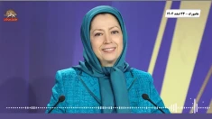 پیام خانم مریم رجوی به تظاهرات  ایرانیان آزاده در هامبورگ و استکهلم