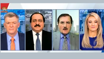 مصاحبه علیرضا جعفرزاده، علی صفوی با نیوزمکس و حمیرا حسامی با تلویزیون OAN