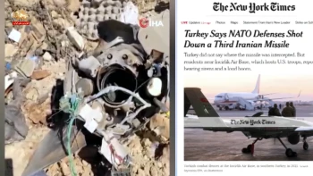 ناتو موشک بالستیک شلیک شده از ایران به سمت ترکیه را رهگیری و منهدم کرد