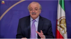 گاردین:  مسئول کمیسیون خارجه شورای ملی مقاومت ایران گفت:  تغییر رژیم تنها چیزی است که بحران خاورمیانه را حل می‌کند