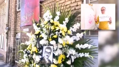 تجمع جمعی از مردم سنقر در گرامیداشت مجاهد شهید پویا قبادی 