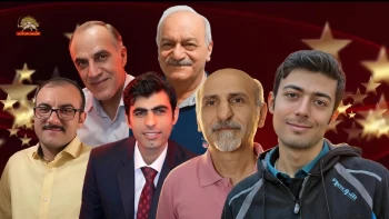 بیانیه ۶مجاهد قهرمان سربدار:  وحید بنی عامریان، محمد تقوی، بابک علیپور، پویا قبادی، اکبر دانشور کار و ابوالحسن منتظر