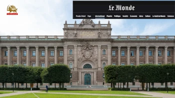 لوموند-  دیدار جنجال برانگیز رضا پهلوی از سوئد