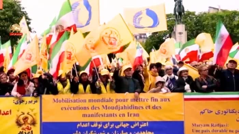 رویترز: تظاهرات هواداران شورای ملی مقاومت در پاریس؛ تغییر در ایران تنها توسط مردم و مقاومت سازمان‌یافته حاصل می‌شود