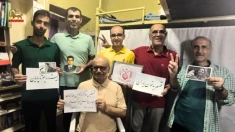 ساندی تایمز- ویدئویی که مخفیانه از زندان خارج شده است سرود شورشی اعدام‌شدگان در ایران